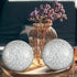 Adore the Decor™ Decorative Mosaic Glass Silver Sphere Orb Ball